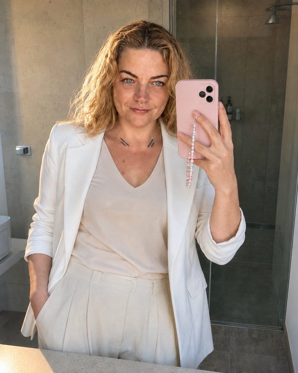 Badezimmer Selfie